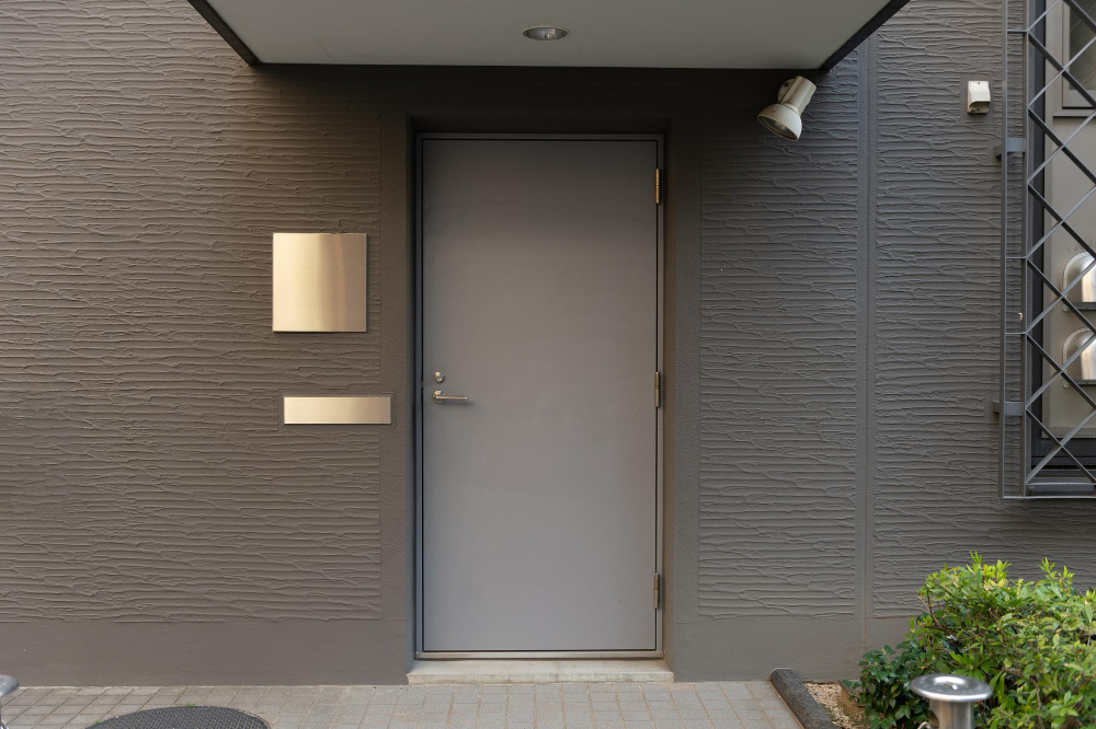 Bismarck Solid Steel Front Door